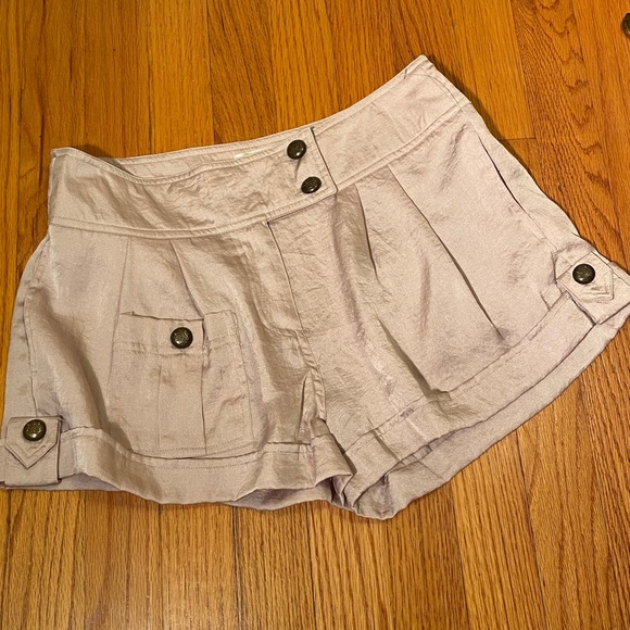 Just Ginger Satin Shorts - Picture 2 of 9